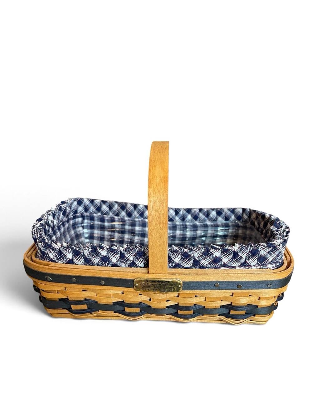 Longaberger JW Collection Miniature 2000-2001 Gathering Basket
